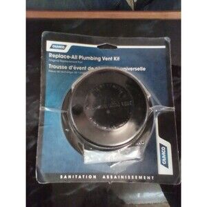 Replace All Plumbing Vent Kit - Black (Camco 40138)